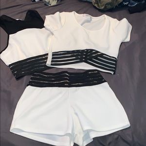 3-piece short/shirt set
